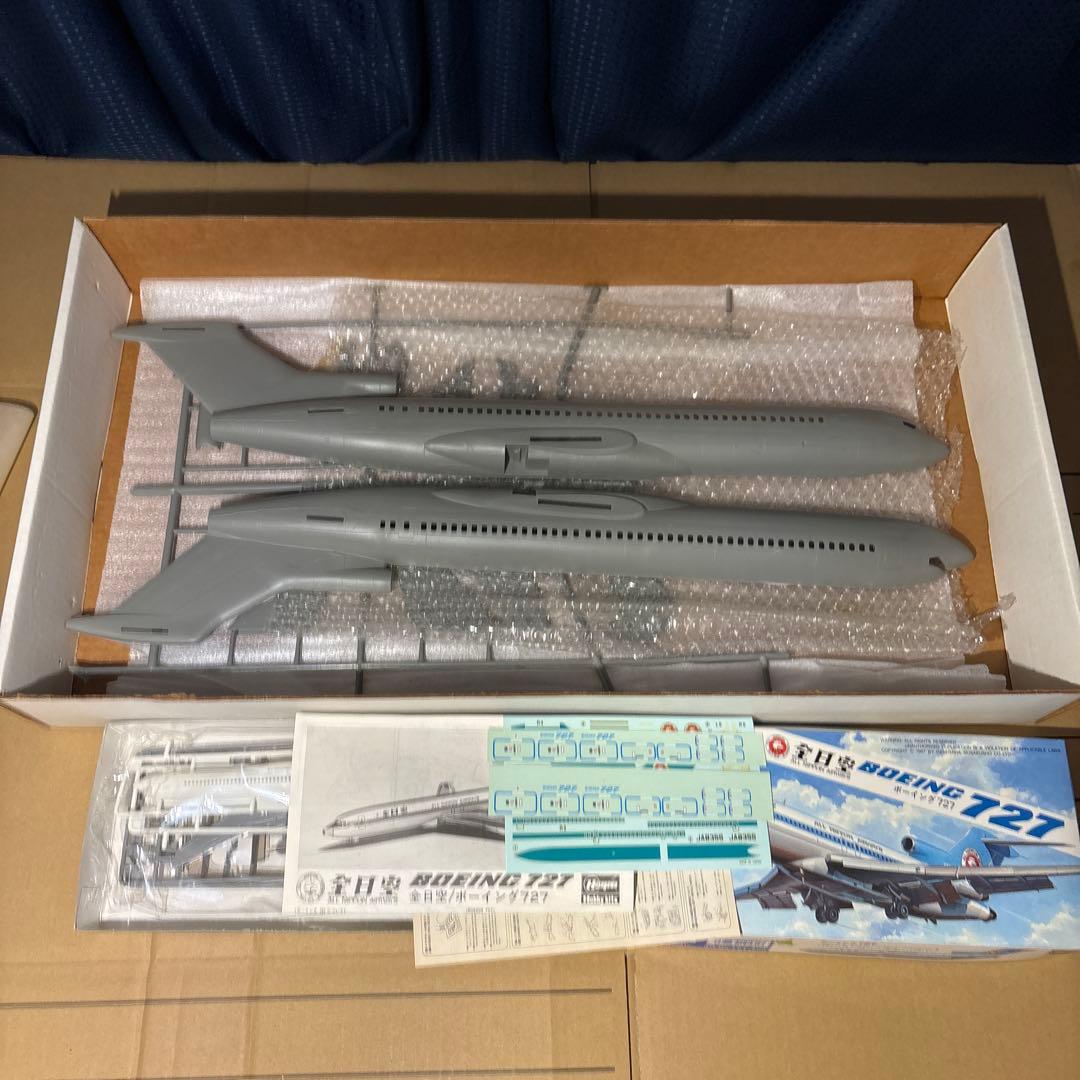 KMC 1/72 B727-200 アメリカン航空 全日空