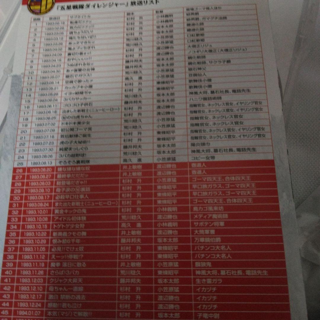 五星戦隊ダイレンジャー DVD COLLECTION 全巻セット