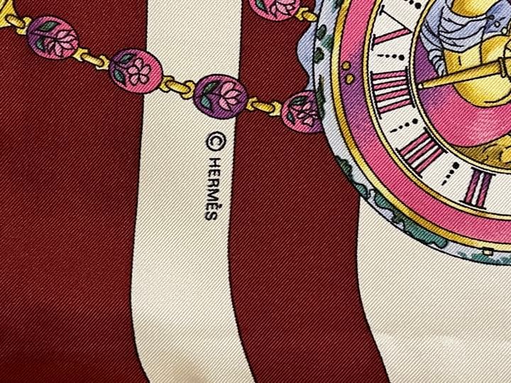 HERMES 『カレ90 時の輪舞』カレ90 大判スカーフ - 小物ヴィンテージ