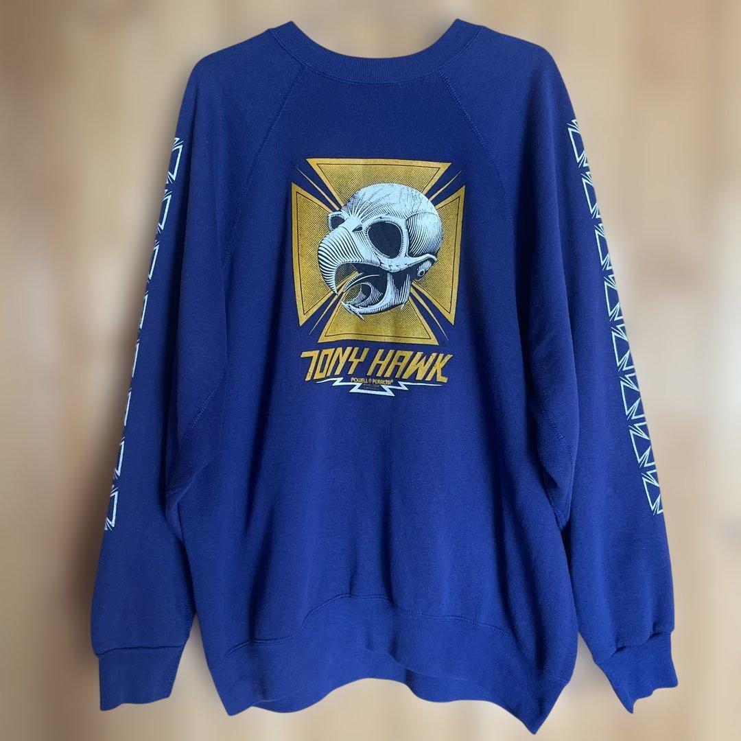 スペシャル パウエル トニーホーク チキンスカル アイアンクロス 袖