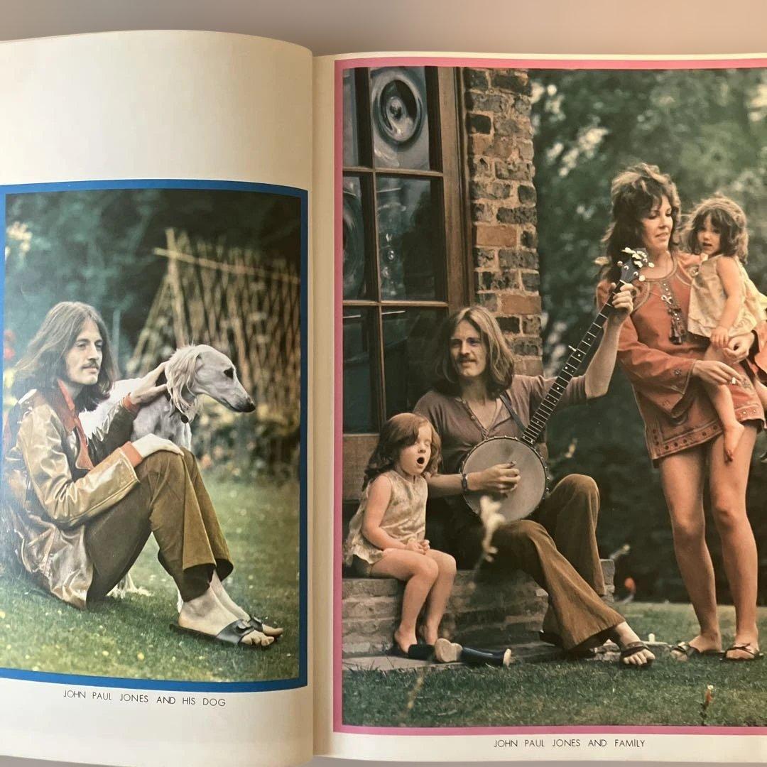 レッド・ツェッペリン 1971 日本公演パンフレット、チケット、Mライフ誌