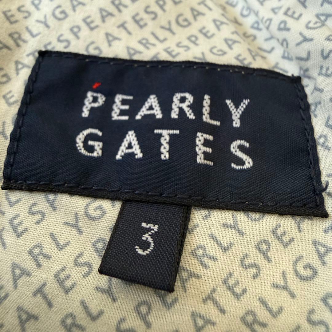 人気デザイン　パーリーゲイツ　パンツ　紺　S〜M相当　濃紺　ネイビー　3