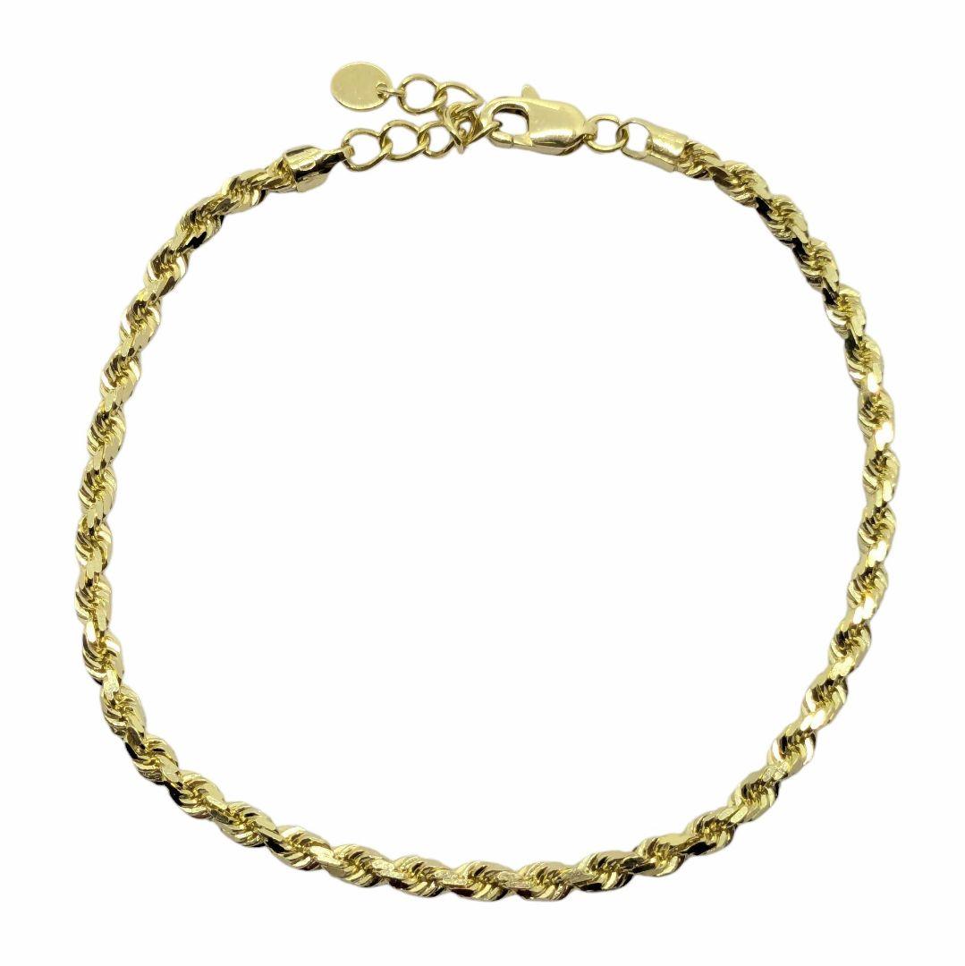 AVALANCHE アバランチ 10K パイプロープチェーン ブレスレット