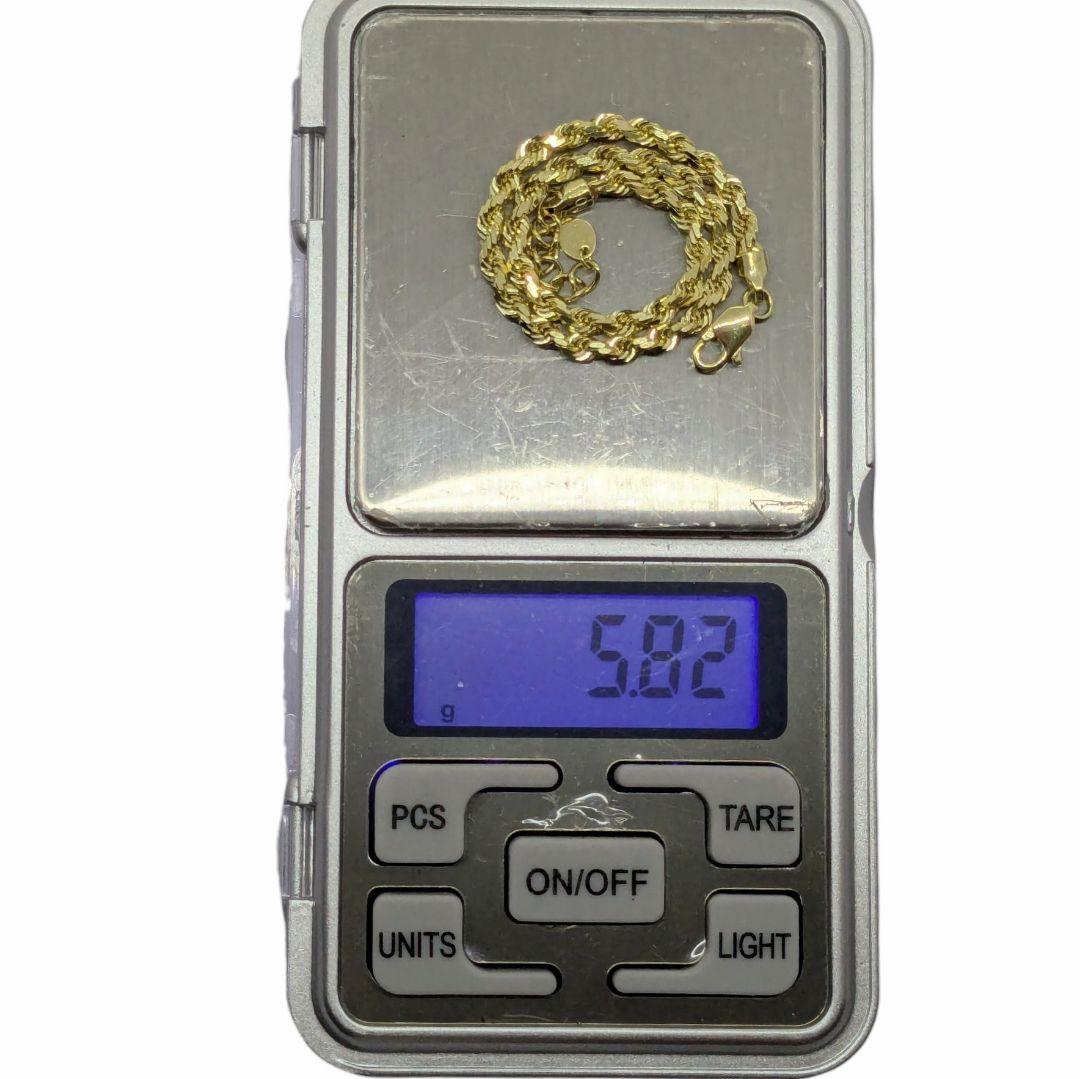 AVALANCHE アバランチ 10K パイプロープチェーン ブレスレット