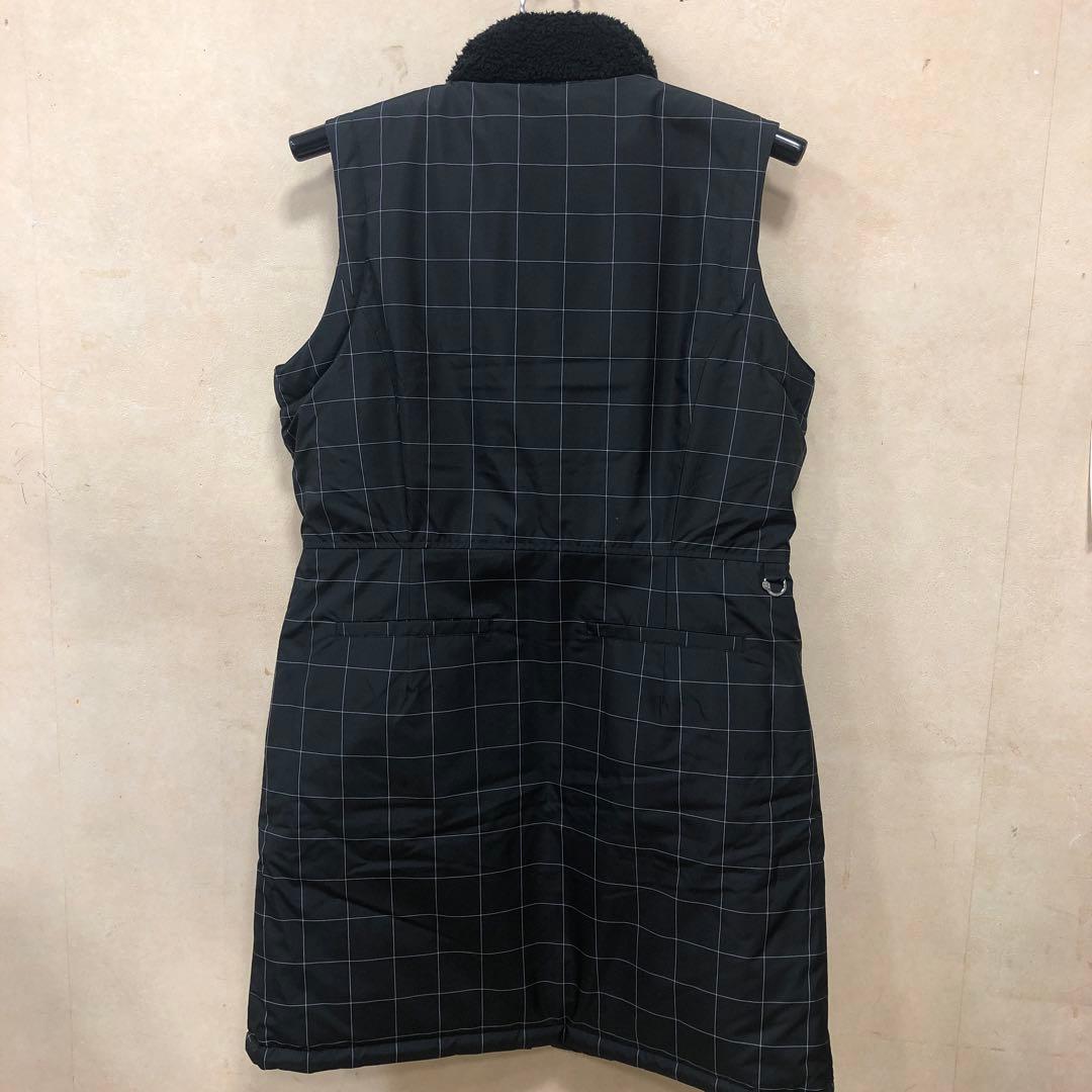 マンシングウエアレディスゴルフロングベストリバーシブルL