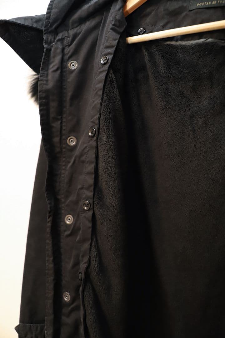 美品［GOSTAR DE FUGA］モッズコート ファー付き［44サイズ］