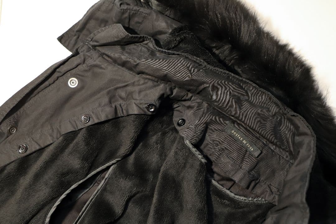 美品［GOSTAR DE FUGA］モッズコート ファー付き［44サイズ］