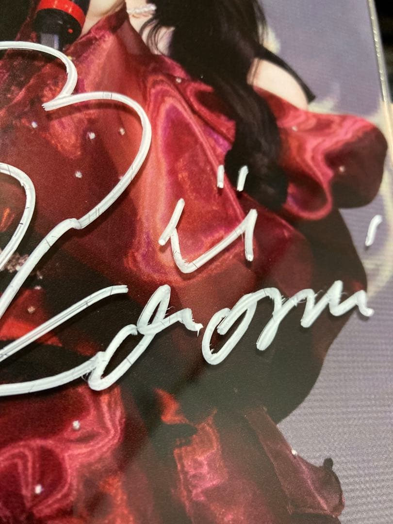 CANDY TUNE 立花琴未 ラッフルくじ 直筆サイン アクリルフォトパネル