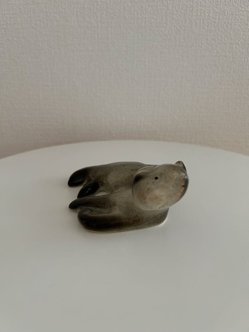 ARABIA アラビア ミハエルシルキン 猫 置き物