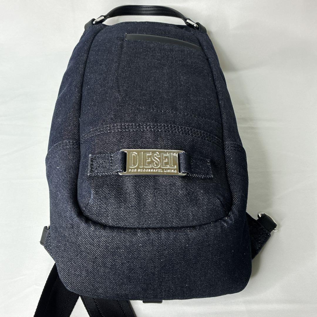 【未使用】DIESEL ディーゼル ボディバッグ デニム