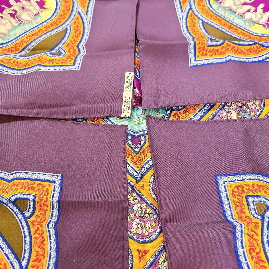 【専用】HERMES エルメス カレ 90 QALAMDAN カラムダン シルク