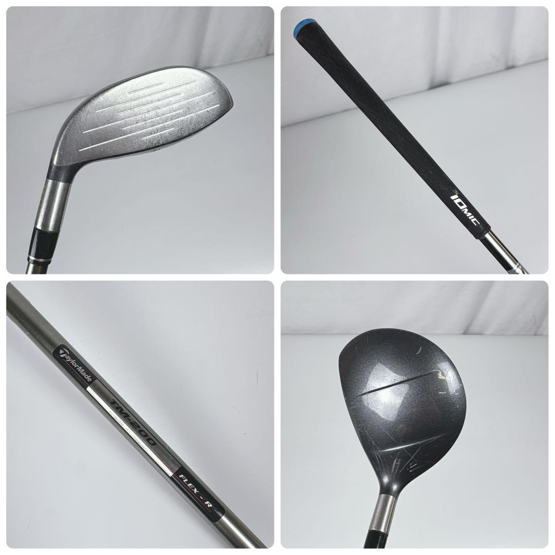 【激安‼️】TaylorMade キャディバッグ付 メンズゴルフクラブセット 右