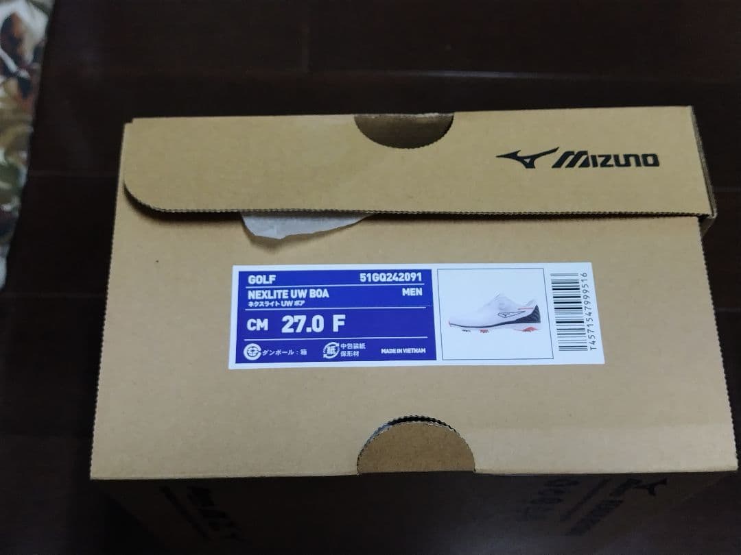 ミズノ ゴルフシューズ NEXLITE UW BOA27cm