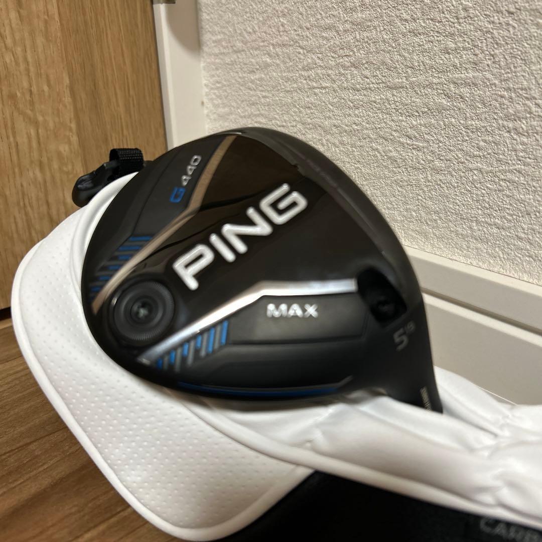 【ほぼ未使用】PING G440 MAX 5番ヘッドのみ。ガラスコーティング済み