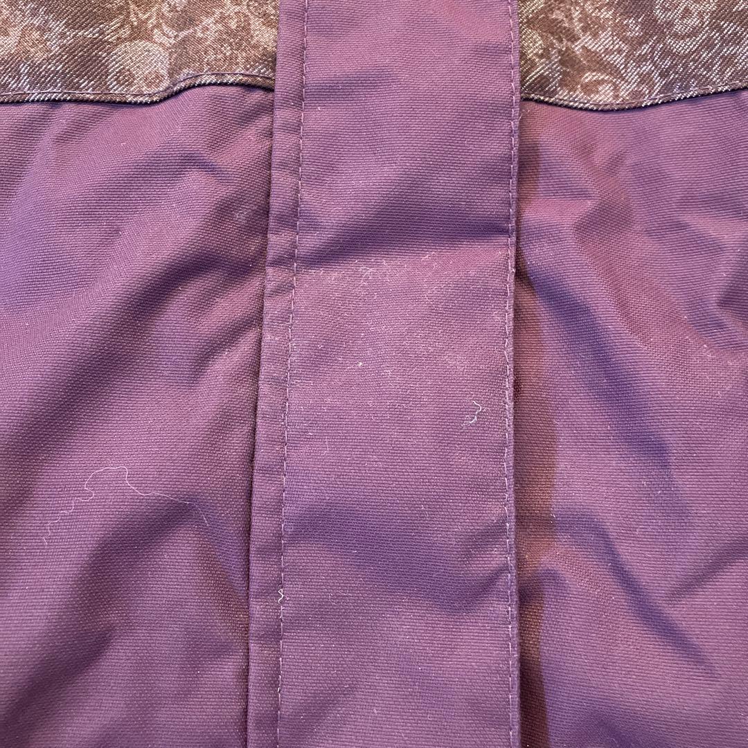 12.6 Ride ライド スノーボードウェア パープル スカル 総柄 M