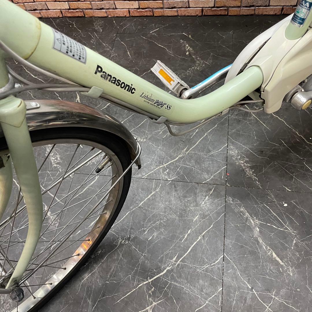 【12】電動自転車 Panasonic lithium vivi SS グリーン