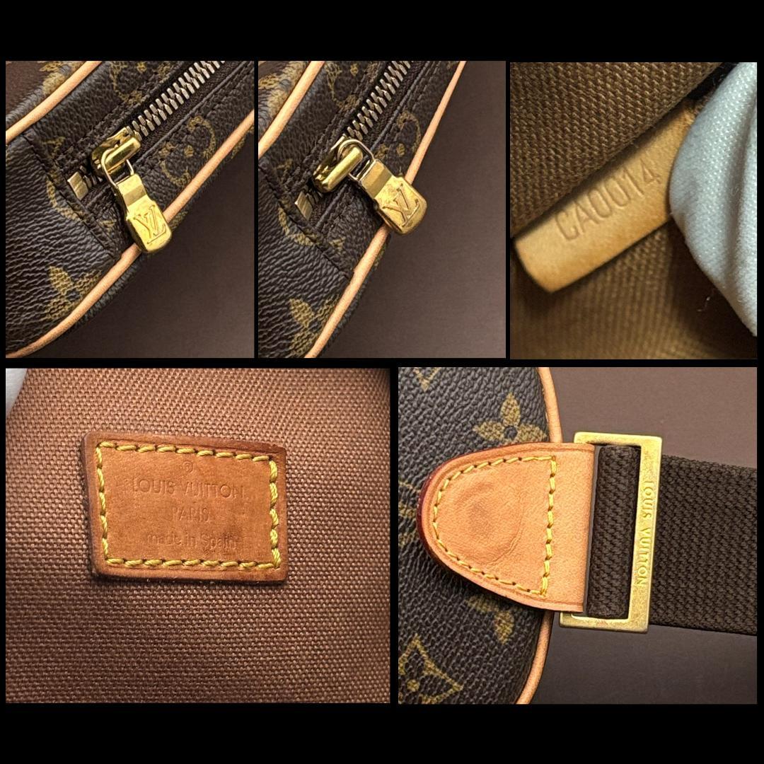 ルイヴィトン ボディバッグ モノグラム ポシェットガンジュ メッセンジャー