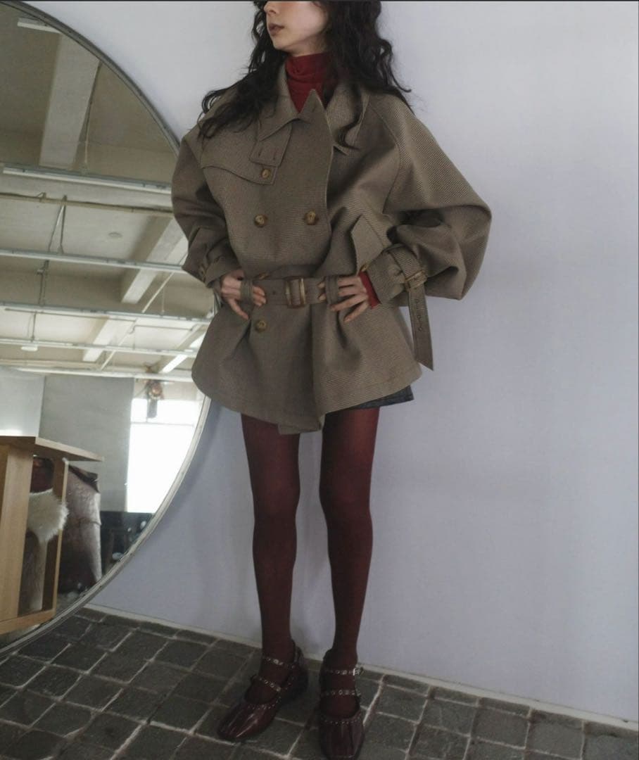 ジャケット・アウター DADDY MIDI TRENCH COAT