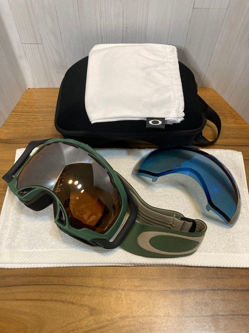 【希少色】Oakley ゴーグル 交換レンズ・ケース付き