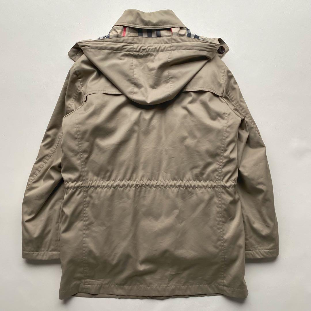 メガチェック】バーバリーロンドン ダウンライナー付コート L 3WAY