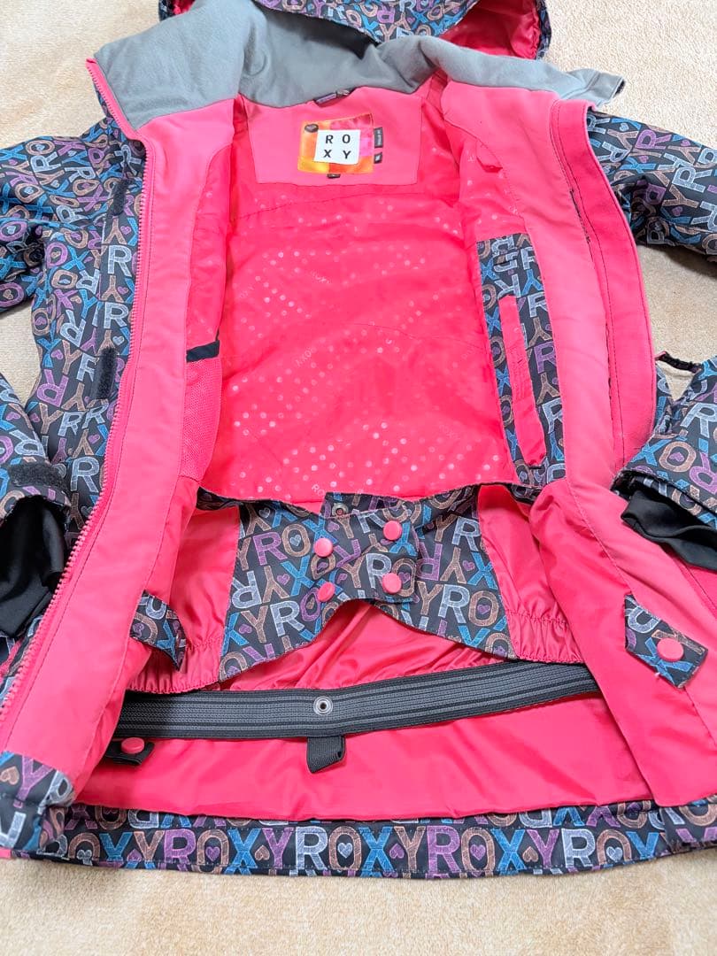 【ROXY ロキシー/ BILLABON 】スノーボードウェア上下セット