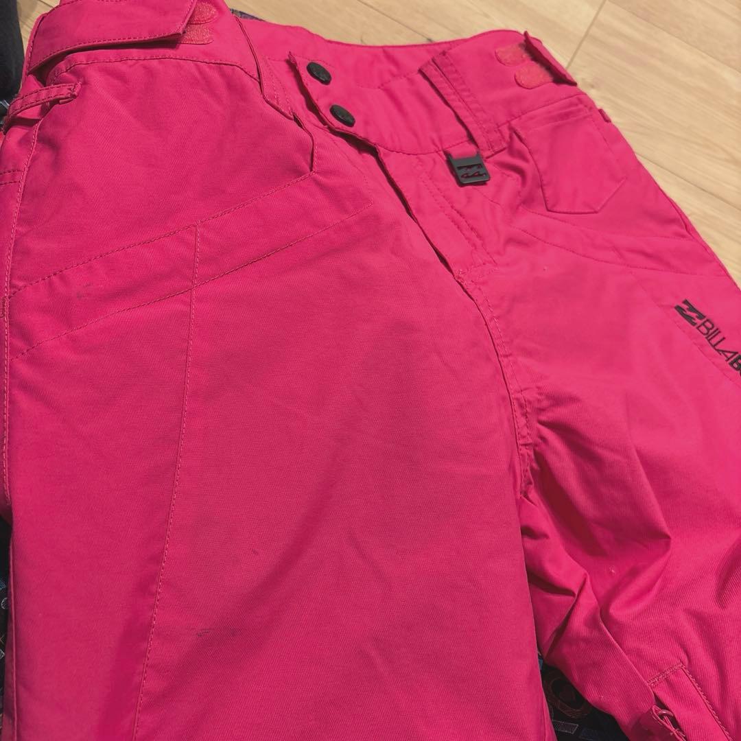 【ROXY ロキシー/ BILLABON 】スノーボードウェア上下セット