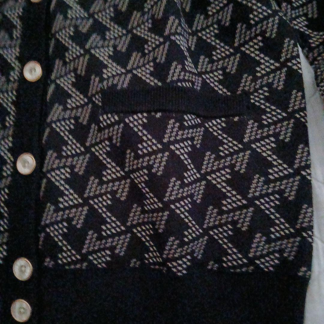 レザレクション　ウィメンズ GMジャガードニットカーディガン / 黒