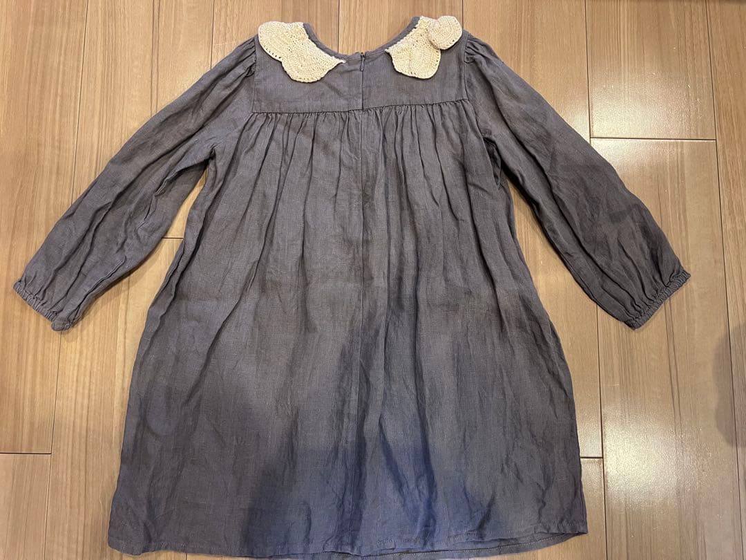極美品 アポリナ キッズ 5-7 Y apolina kids ワンピース