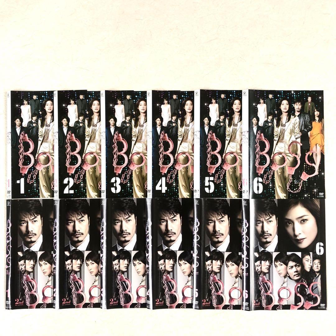 BOSS ボス 全6巻 + 2nd SEASON 全6巻 全12巻 DVD