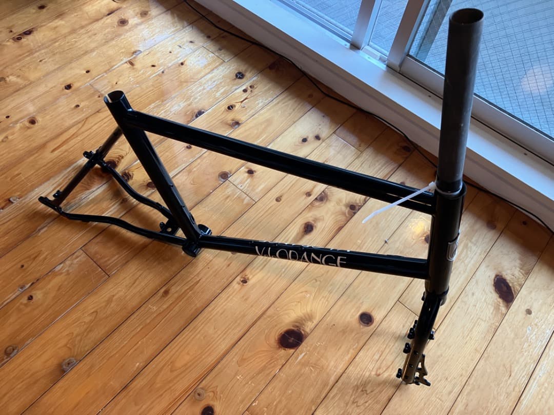 VELO ORANGE neutrino フレームセット L サイズ ブラック