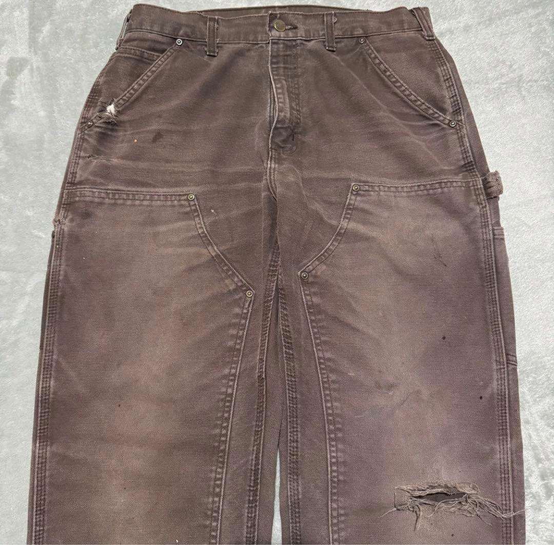 carhartt ダブルニーペインターパンツ DKB 鬼フェード 雰囲気◎