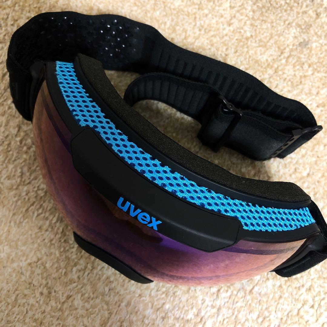 スノーゴーグル uvex variomatic 調光レンズ