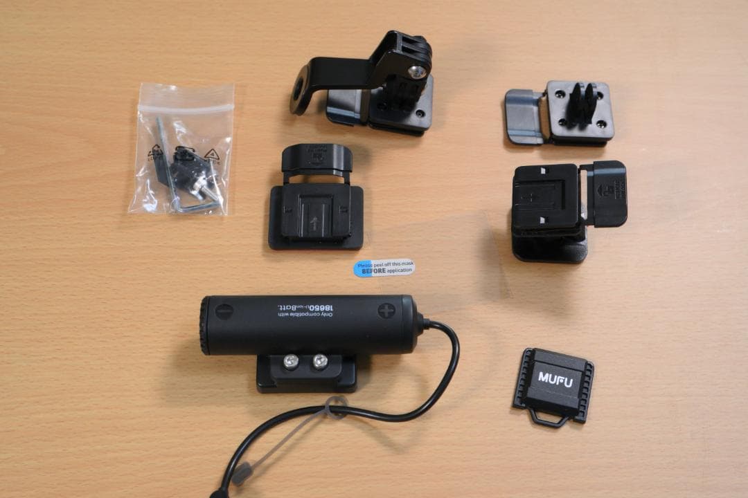 MF-BDVR004Bドライブレコーダー 前後2カメラ録画+オプションあり