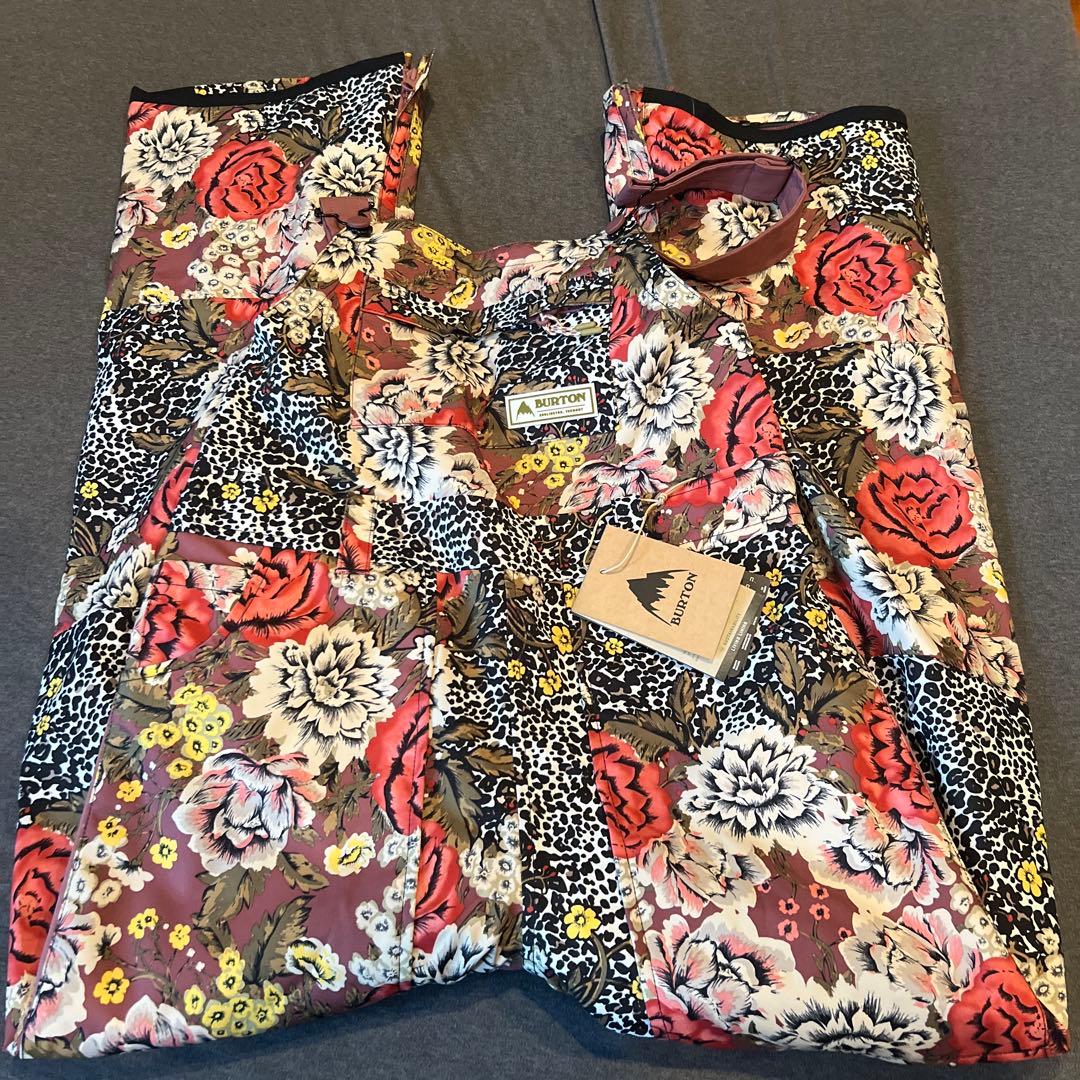 バートン　スキーウェア　花総柄　Sサイズ