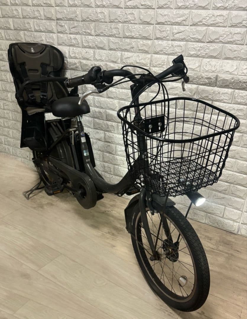 ✨美品✨室内保管✨純正チャイルドシート✨ブリヂストンビッケ子供乗せ電動自転車