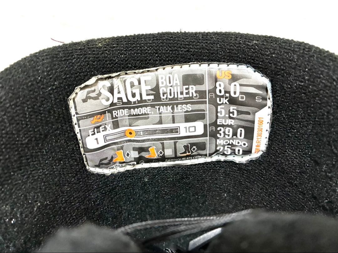 RIDE SAGE BOA COILER スノーボード ブーツ 25.0cm