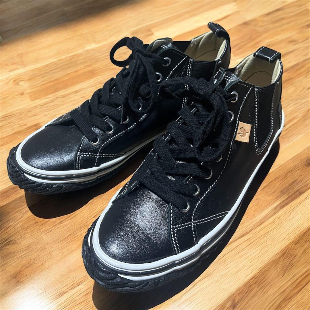 SPINGLE MOVE スピングルムーヴ カンガルーレザー SS 極美品