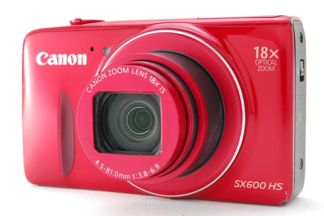 Canon powershot SX600 HS 赤 コンパクトデジタルカメラ