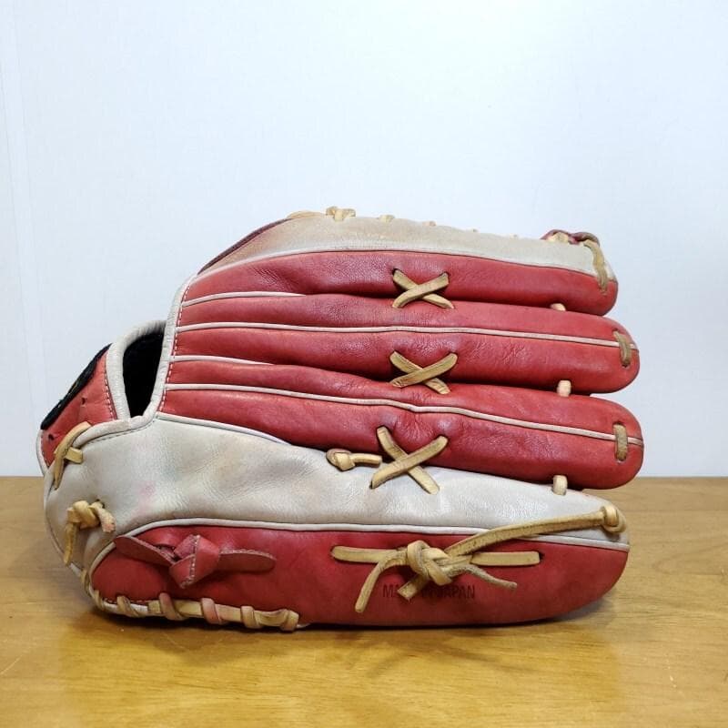 ZETT 赤星憲広モデル 本人使用カラー 日本製 左投げ用 外野用 軟式