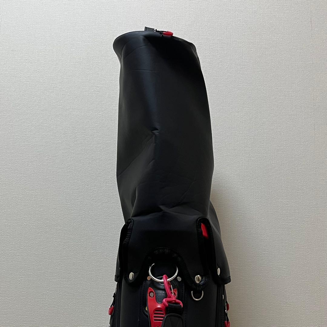 美品 デサント ゴルフ DQBPJJ03 キャディバッグ　9型 軽量