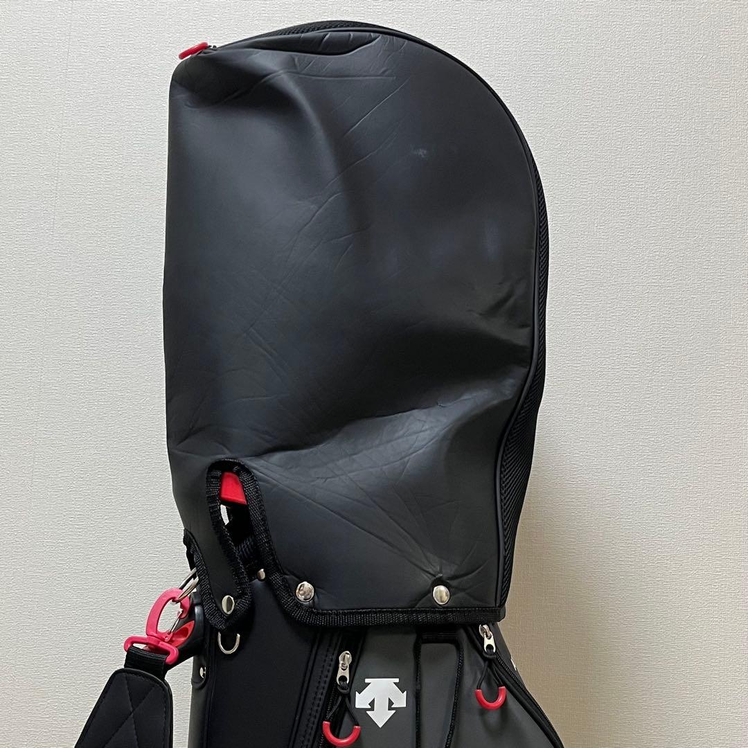 美品 デサント ゴルフ DQBPJJ03 キャディバッグ　9型 軽量