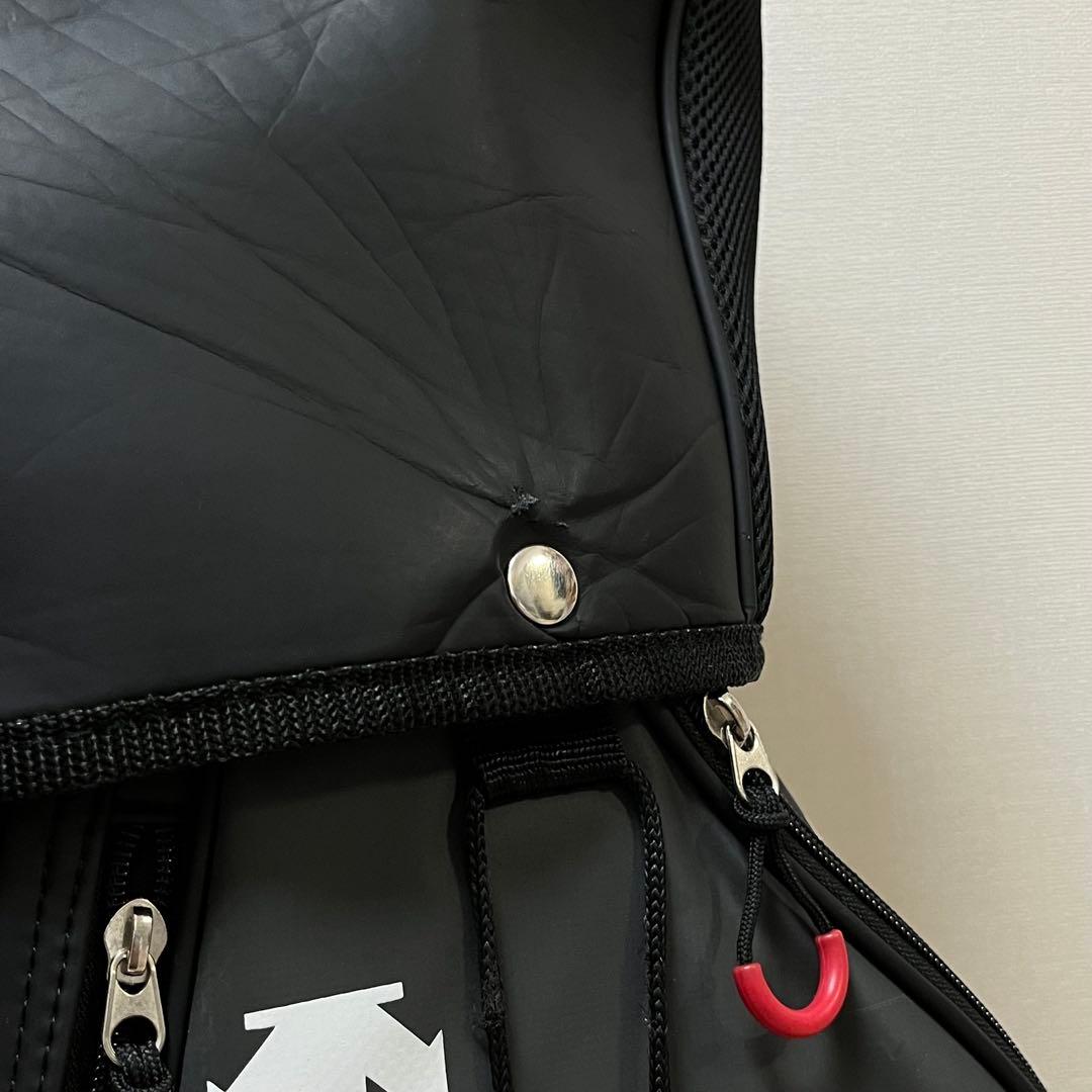 美品 デサント ゴルフ DQBPJJ03 キャディバッグ　9型 軽量