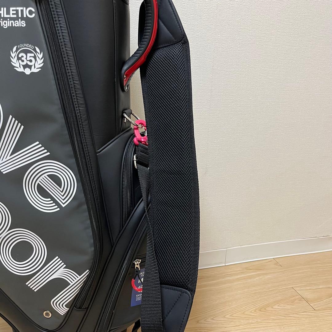 美品 デサント ゴルフ DQBPJJ03 キャディバッグ　9型 軽量