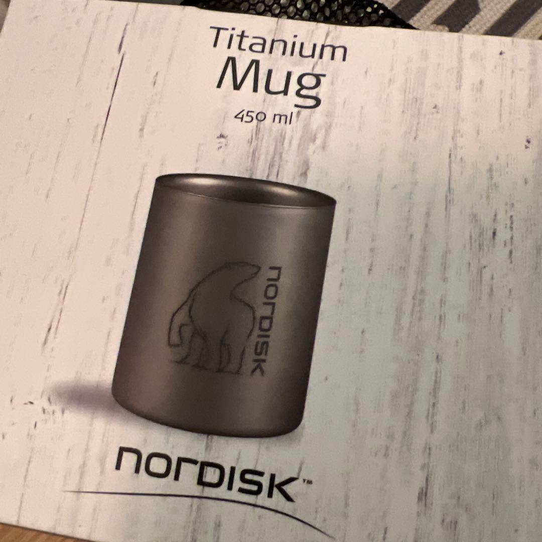 nordisk Titanium Mug 450ml✖︎2 国内正規品