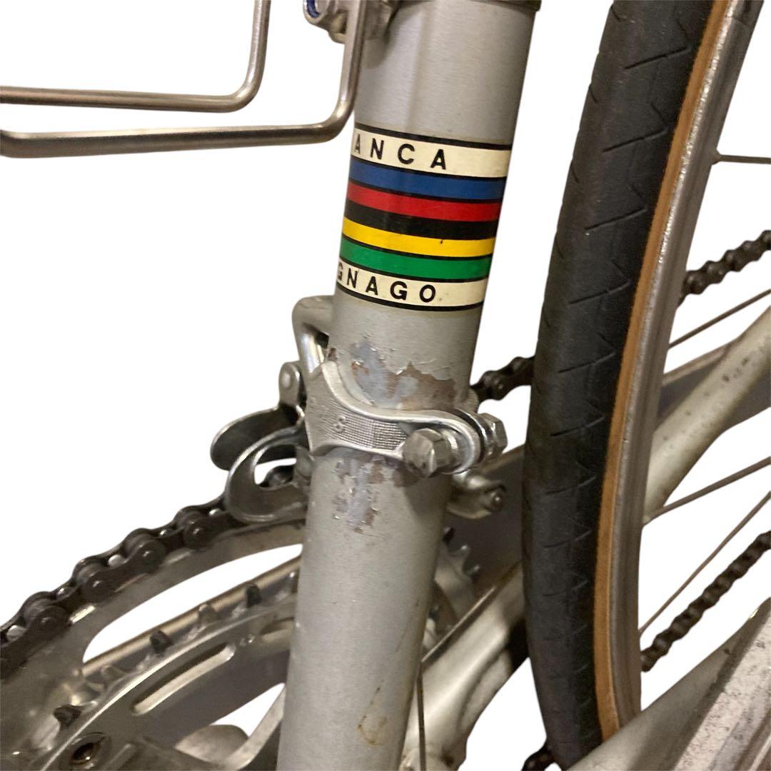 70s ヴィンテージ ロードバイク Branca チネリ BLUE LUG