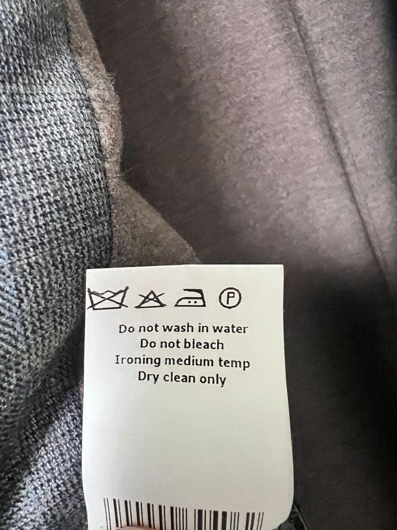 MARC JACOBS マーク ジェイコブス　ロングコート　メンズ　チェック柄