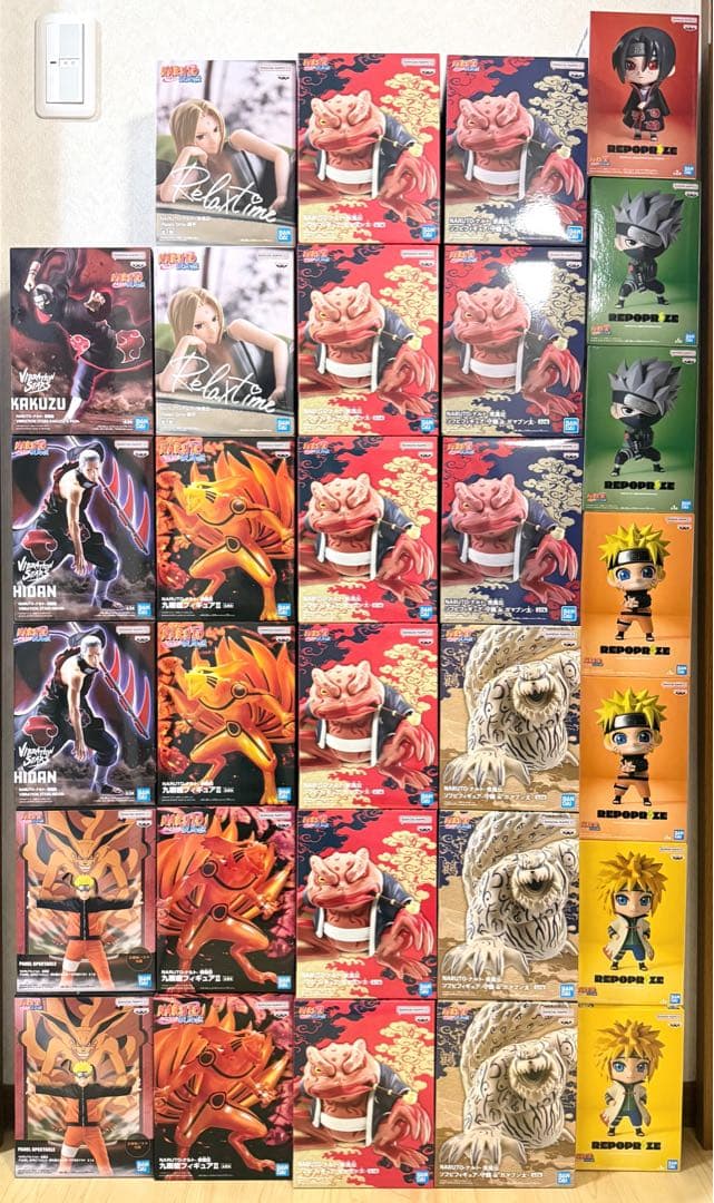 【匿名配送】NARUTO フィギュアまとめ売り 30点