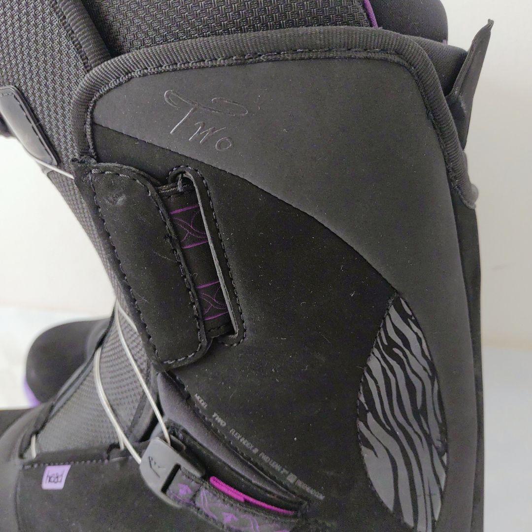 【美品】　HEAD two BOA 25㎝　スノーボードブーツ　レディース