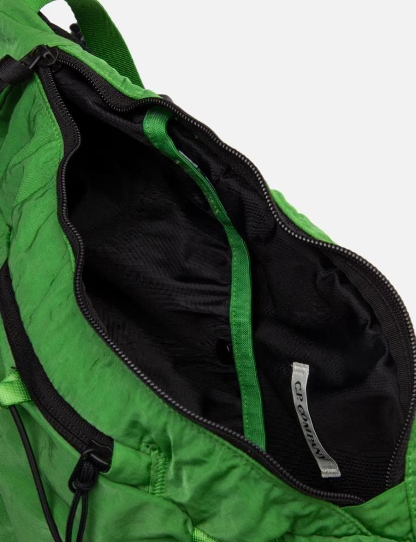 【定価4.2万/あおば着用】C.P.Company ボディ バッグ グリーン