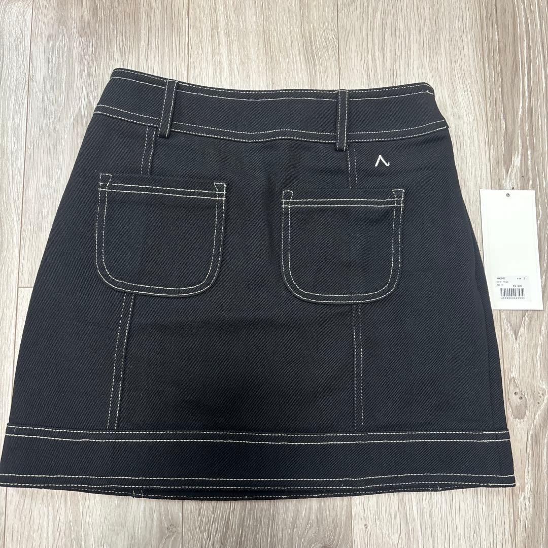 アンドマリー andmary Back ribbon mini skirt S - メルカリ